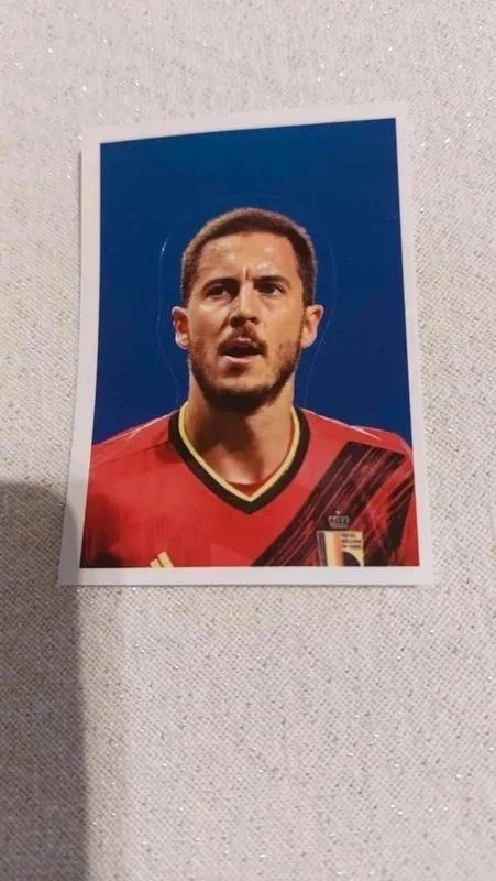 Panini / Sticker / Eden Hazard / Rode Duivels / Carrefour